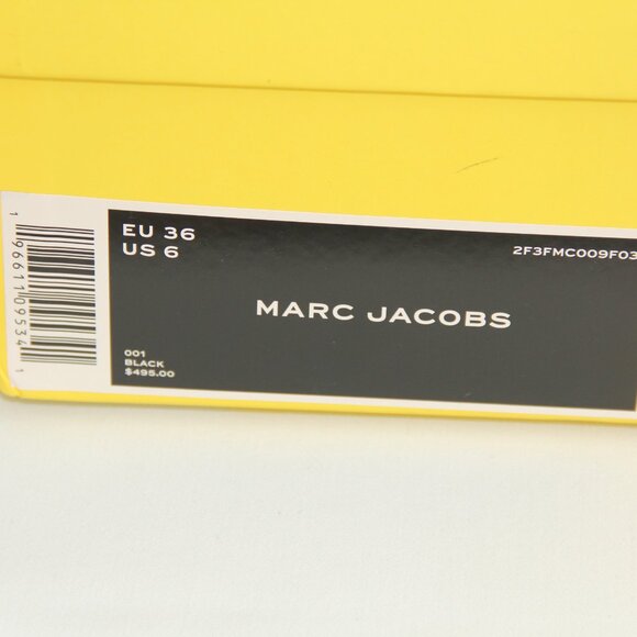 New In Box Marc Jacobs The J Marc Leather Clog Size 6 US/36 EU - Picture 3 of 13